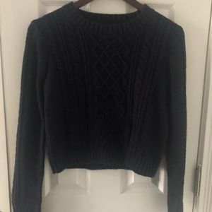 Forever21 navy knit sweater S